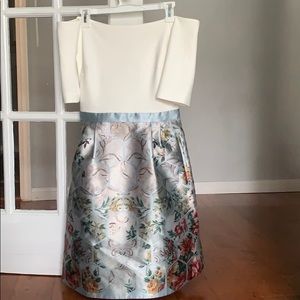 Ted baker off the shoulder dress
